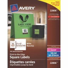 Avery Business Builders, Square Labels, 2" x 2"