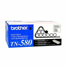 Brother Laser Cartridge, TN580, Black, Yield: 7,00