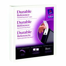 Avery Durable View Easy-Turn Binders, 1"