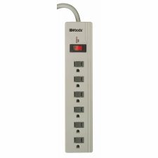 Woods 6-Outlet Electronics Surge Protector