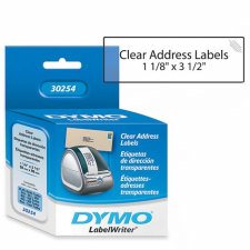 Dymo Labels, Clear Address