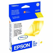 Epson Inkjet Cartridge, T060420-S, Yellow