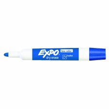 Expo Low Odour Dry Erase Marker, Bullet Tip, Blue