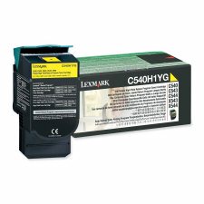  Lexmark Laser Cartridge, C540H1YG, Yellow