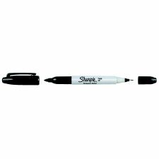 Sharpie Twin Tip Permanent Marker, Black