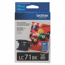 Brother Inkjet Cartridge, LC71BKS, Black