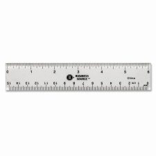 Business Source Acrylic Ruler, 15cm/6"