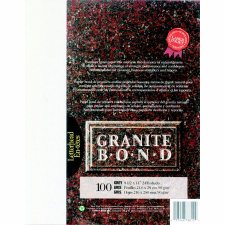 St. James Granite Bond Letterhead Paper, Grey