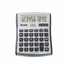 Victor Mini Desktop Calculator with Anti-Microbial