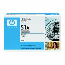 HP 51A-Laser Cartridge, Q7551A, Black