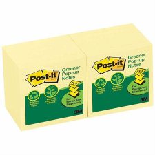 Post-It Greener Notes, Canary Yellow