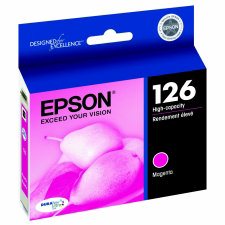 Epson 126 Inkjet Cartridge, T126320-S, Magenta