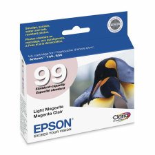 Epson 99 Inkjet Cartridge T099620-S, Light Magenta