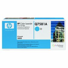 HP 503A-Laser Cartridge, Q7581A, Cyan