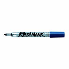 Dixon Redimark Permanent Marker, Conical, Black