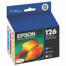 Epson 126 Inkjet Cartridge, T126520-S, Cyn/Mgnt