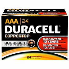  Duracell Coppertop Batteries, AAA