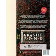 St. James Granite Bond Letterhead Paper, Ivory