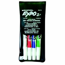 Expo Low Odour Dry Erase Marker, Fine Point