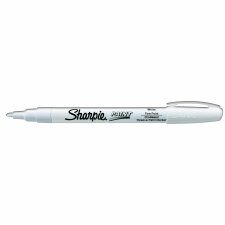 Sharpie Oil Based Paint Markers, Fine, White