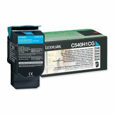 Lexmark Laser Cartridge, C540H1CG, Cyan