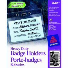 Avery Heavy Duty Badge Holders