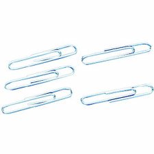 Acco World Brand Paper Clips, #1, Corrugated