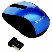 Verbatim Touch Wireless Optical Mouse, Blue