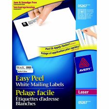 Avery Address Labels with Easy Peel, 1 3/4" x 1/2"