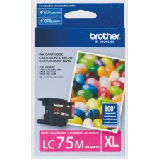 Brother Inkjet Cartridge, LC75MS, Magenta