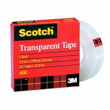 Scotch Transparent Tape, Refill Roll 