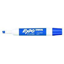 Expo Low Odour Dry Erase Marker, Chisel Tip, Blue