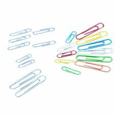 Acco World Brand Jumbo Paper Clips, #4, Plain