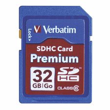 Verbatim SDHC Cards, 32GB
