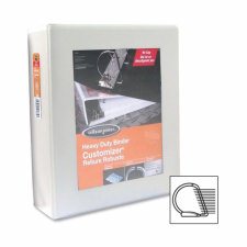 Heavy Duty Customizer D-Ring Binder, 3"