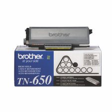 Brother Laser Cartridge, High Yield, TN650, Black