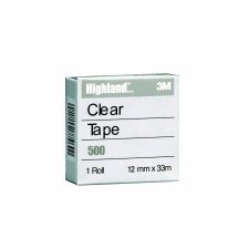 Highland Economy Clear Tape, Refill