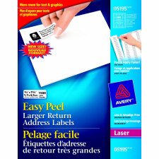 Avery Address Labels with Easy Peel, 2/3" x 1 3/4