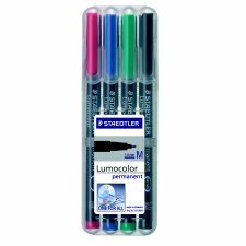 Staedtler Lumocolour Permanent Overhead Markers