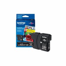 Brother Inkjet Cartridge, LC65HYBKS, Black