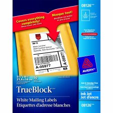 Avery Address Labels with TrueBlock 8 1/2" x 5 1/2