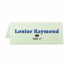 St. James Overture Traditional Embossed Place Card