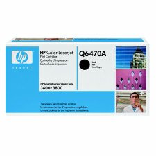 HP 501A-Laser Cartridge, Q6470A, Black