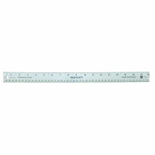 Westcott Steel Office Rulers, 45 cm/18"