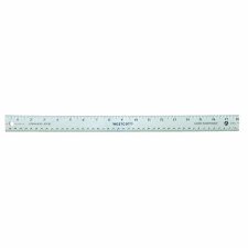 Westcott Steel Office Rulers, 45 cm/18"