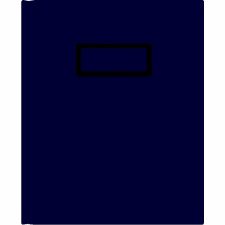 Blueline Notebook With Tabs, Blue