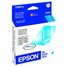 Epson Inkjet Cartridge, T060220-S, Cyan