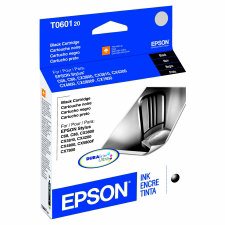 Epson Inkjet Cartridge, T060120-S, Black