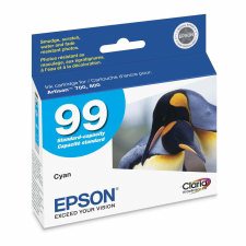 Epson 99 Inkjet Cartridge, T099220-S, Cyan