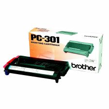 Brother Fax Cartridge, PC201, Black